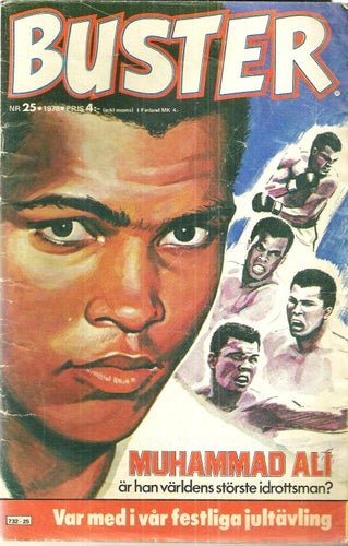 ** BUSTER med MUHAMMAD ALI ( # 25 / 1978 **
