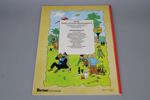 Hergé Tintins Äventyr : Solens Tempel Del 2 , 1987