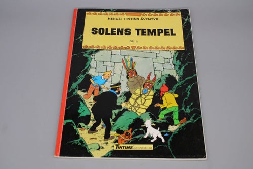 Hergé Tintins Äventyr : Solens Tempel Del 2 , 1987