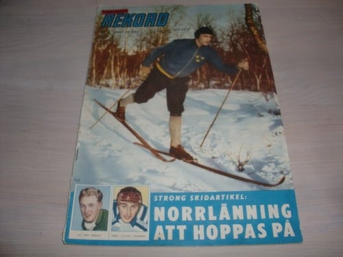 Tidningen Rekord Rekordmagasinet 1958 nr 9