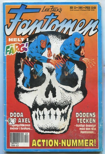 Fantomen 1991 nr 13 Dödens tecken / Döda Dr Axel