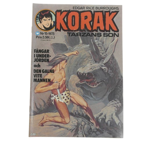 Korak : Tarzans son - 1975 - NR 15 - Fångar i underjorden