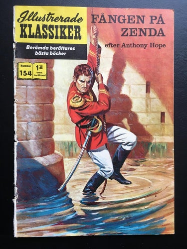 Illustrerade klassiker Nr 154 - FÅNGEN PÅ ZENDA