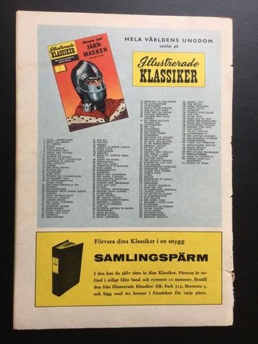 Illustrerade klassiker Nr 154 - FÅNGEN PÅ ZENDA