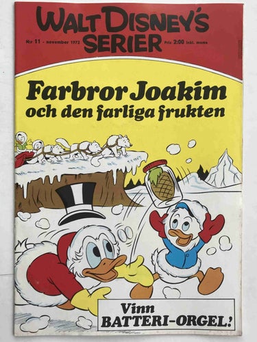 Walt Disney´s Serier - 1972:11 VF