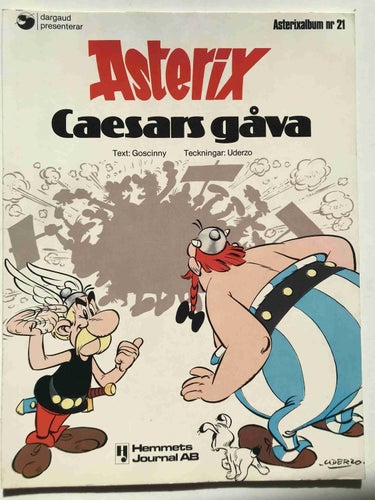 Asterix - 21. Caesars gåva. VF-