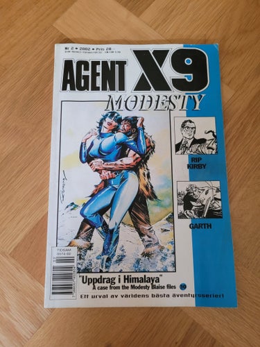 AGENT X9 MODESTY "Uppdrag i Himalaya" 2002