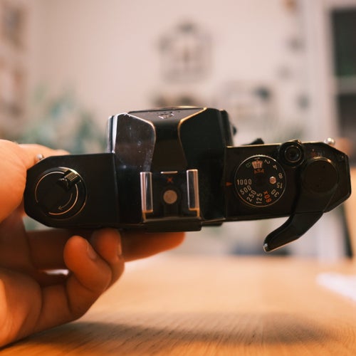 Asahi Pentax MX (Svart) - Klassiskt analogt kamerahus
