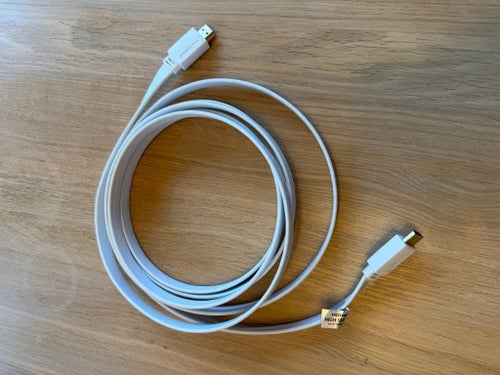 DELTACO flat HDMI-kabel med Ethernet 3 m