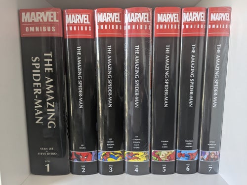 Amazing Spider-Man Omnibus Vol. 1–7 Complete Set HC