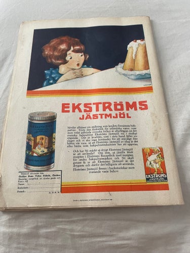 Tidning Husmodern Nr 16 1930