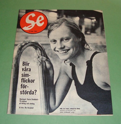 SE nr 37 1961 - Karin Stenbäck, Kalle Svensson, Feldreich