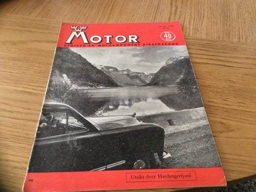 Motor Nr 31 1950 Bristol 402 cab,Nya DKW,Fredlunds reklam,Hanseat,