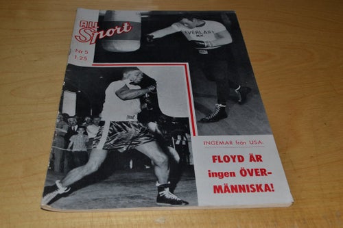 ALL SPORT NR 5 1959 BOXNING, M.M.