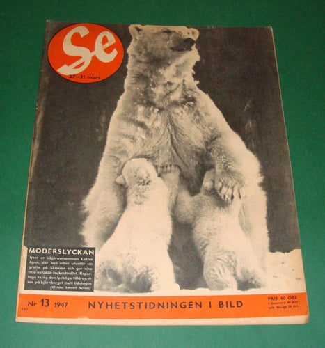 SE nr 13 1947 - Näshulta, Marieberg, Skansen, AIK m.m.