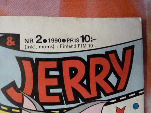 TOM & JERRY, NR 2 - 1990, TIDNING