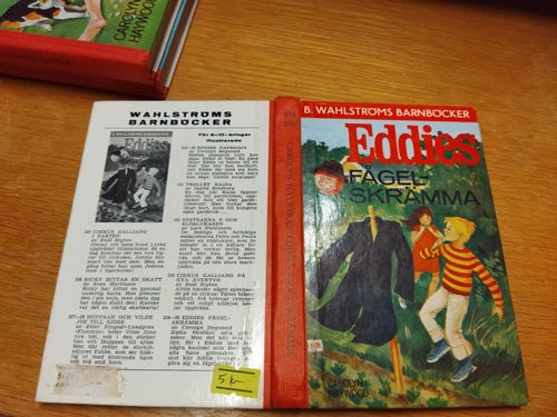 Eddies fågelskrämma - Carolyn Haywood. bok. Very Fine plus
