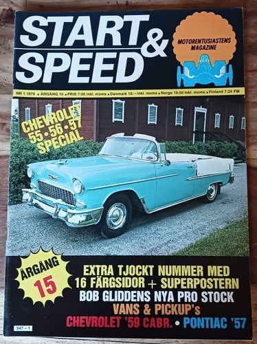 Start & Speed - Motor Entusiastens Magazine / Nr 1 1979