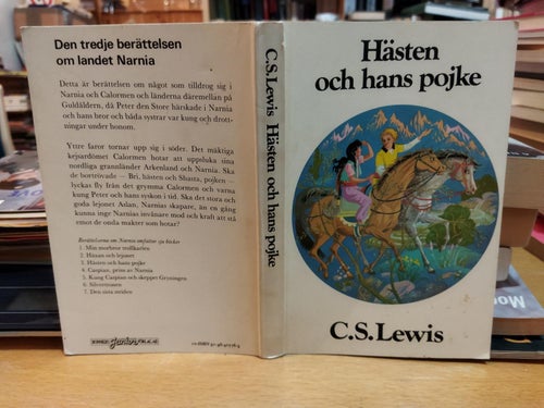 Hästen och hans pojke av C.S. Lewis. Bok. Very Fine plus
