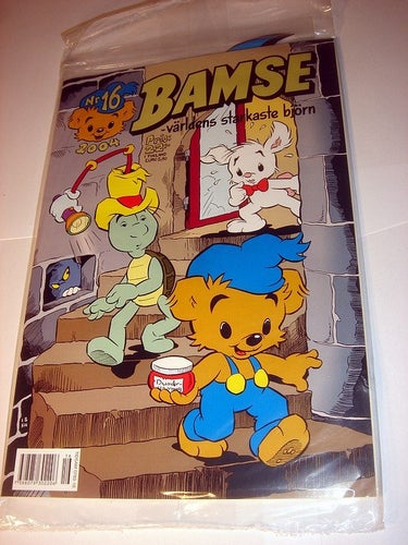 BAMSE 2004 16 NY I ORIGINALPLAST m BAMSEMASK