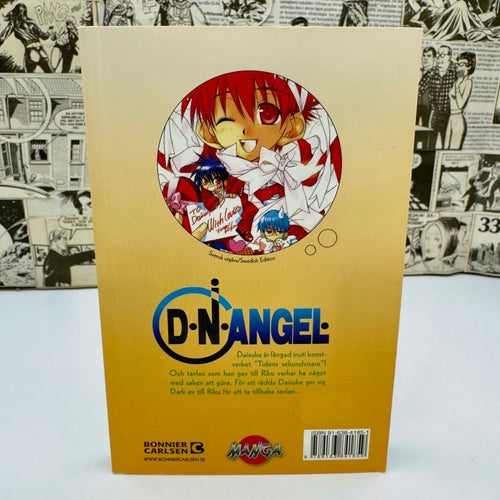 DNAngel bok 7 av Yukiru Sugisaki Manga på svenska [D-N-Angel]