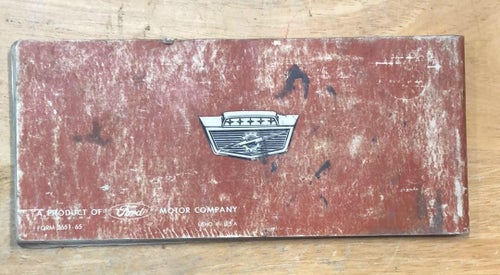 1965 Ford Truck Operator´s Manual Ford F100 Twin I-Beam Through Ford 350