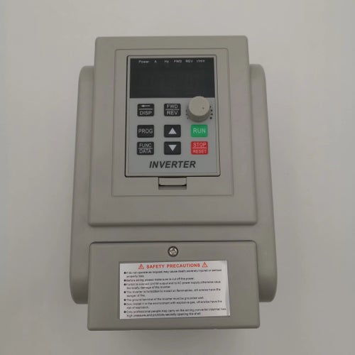 7,5KW kraftfull VFD frekvensomformare, lågt brus, digital display, flera skydd