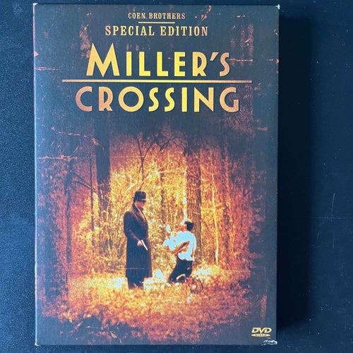 MILLER´S CROSSING. SPECIAL EDITION. COEN BROTHERS. SLIPCASE DVD. DRAMA -90