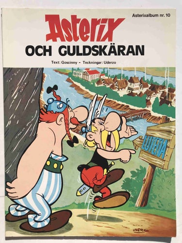 Asterix - 10. Asterix och guldskäran. FN-VF
