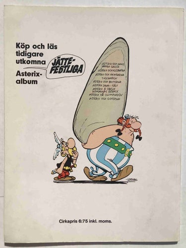 Asterix - 10. Asterix och guldskäran. FN-VF