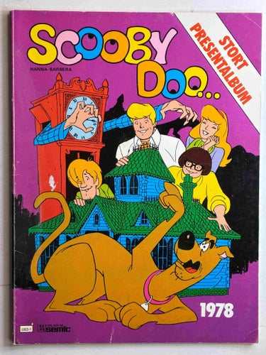 Scooby Doo Julalbum 1978: VG-FN