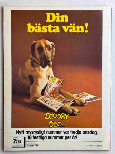 Scooby Doo Julalbum 1978: VG-FN