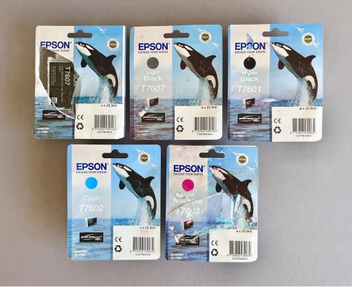 Bläckpatroner Epson T760X UltraChrome HD-bläck till SureColor SC-P600