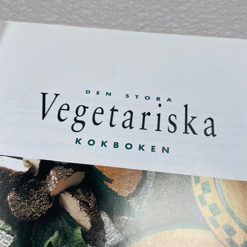 Den Stora Vegetariska Kokboken, 1998