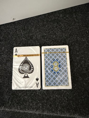 Spelkort i plast, 100% , 2 kortlekar