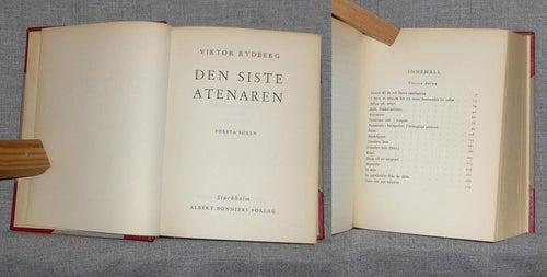 Victor Rydberg - Den siste atenaren I-II
