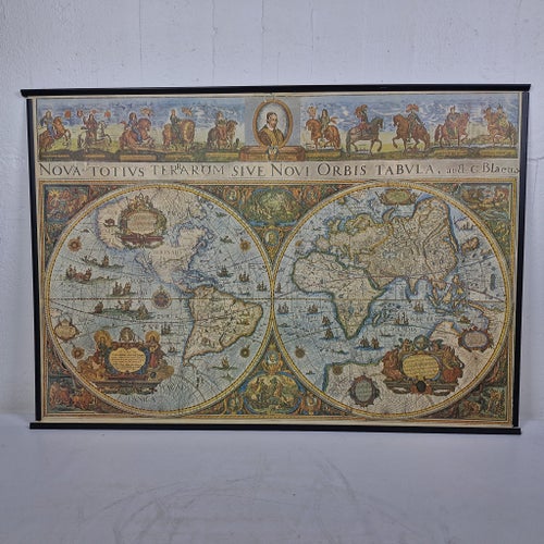 Världskarta - Nova Totius Terrarum Sive Novi Orbis Tabula - Karta