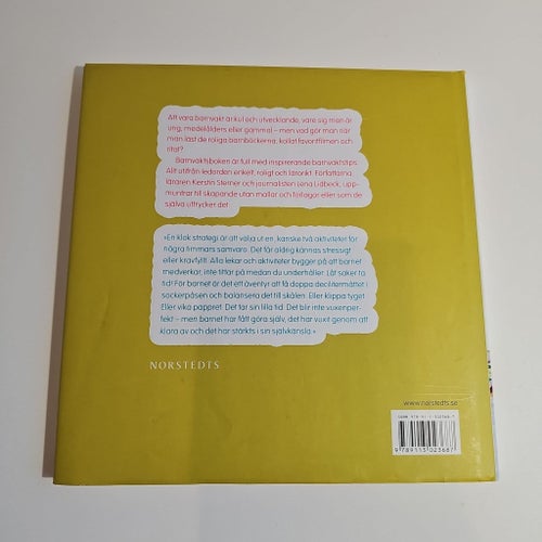 Barnvaktsboken av Lena Lidbeck & Kerstin Sterner, 2009