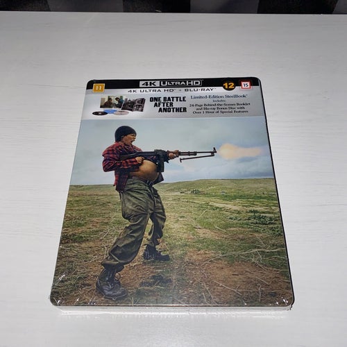One Battle After Another - Limited Edition Steelbook 4K Ultra HD + Blu-ray