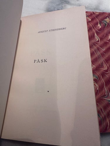 Påsk av August Strindberg, 1901