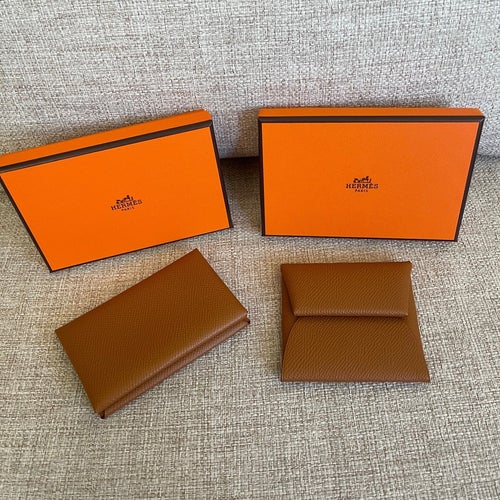 Hermès set SPECIAL ORDER korthållare + myntbörs