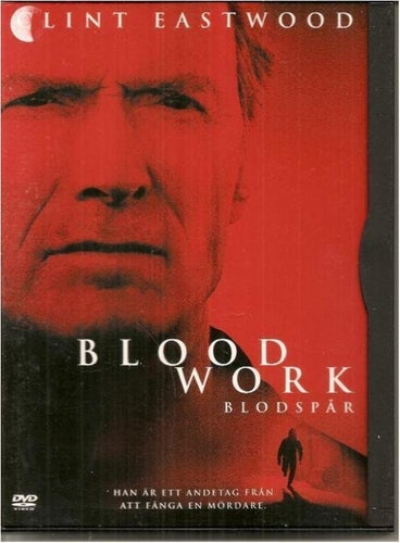 CLINT EASTWOOD -BLOODWORK - Första Upplaga !(SVENSKT TEXT)