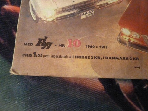 TEKNIKENS VÄRLD, NR 10 - 1960, TIDNING