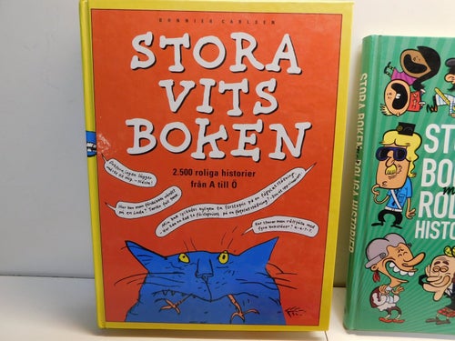 3 Vits Humor Roliga Historier Böcker