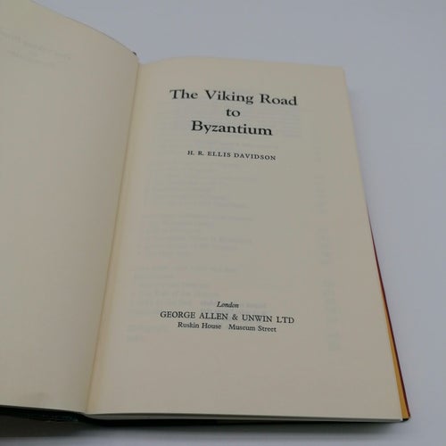 The Viking Road To Byzantium - Ellis Davidson