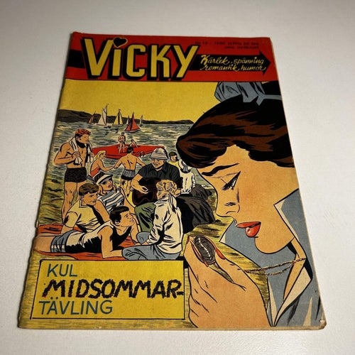 Vicky nr 13 1960, fint skick! VG
