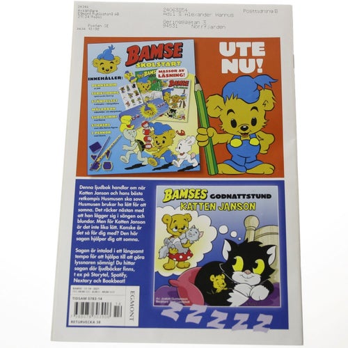 Bamse - 2021 - NR 14 - Det hemska sjöodjuret