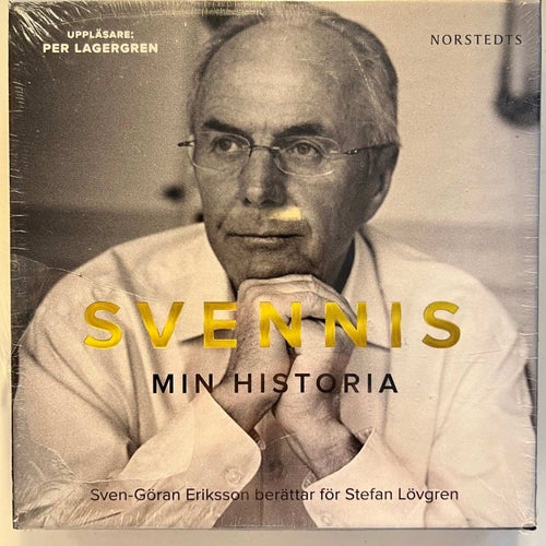 SVENNIS - MIN HISTORIA. LJUDBOK 9 CD. UPPLÄSARE P LAGERGREN. INPLASTAD