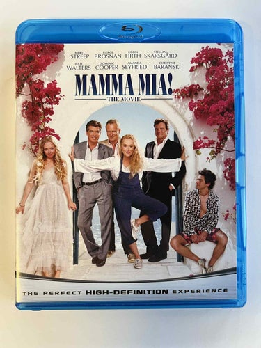 Mamma mia! The Movie (2008) Meryl Streep blu-ray