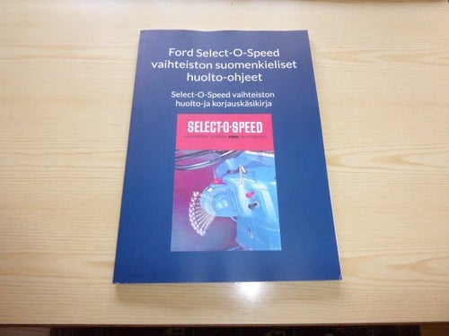 Ny Ford Select-O-Speed manual på finska